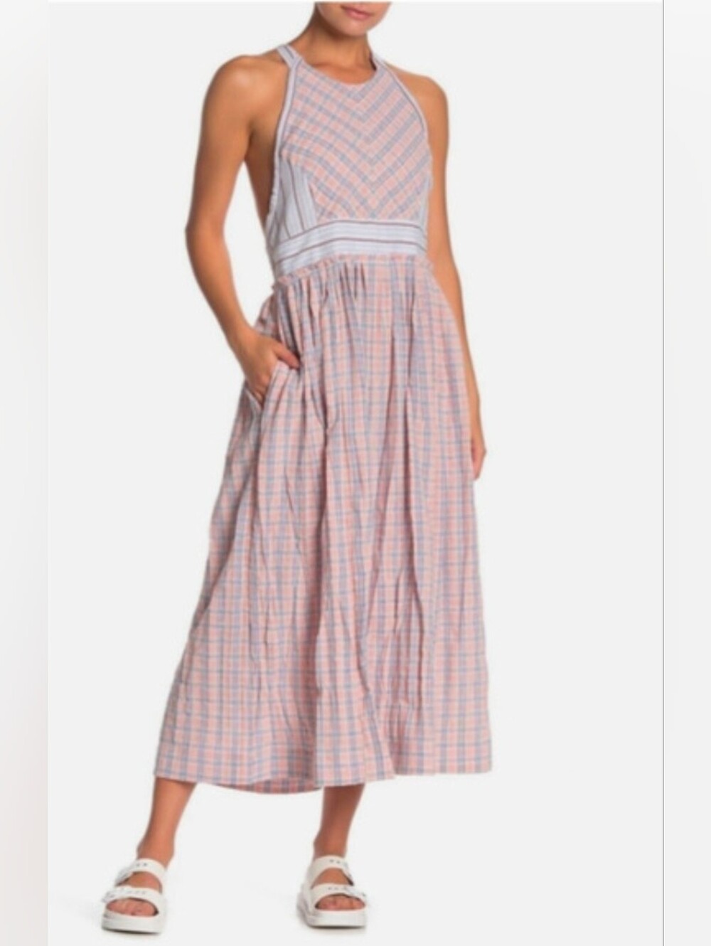 Free People, Open Back Sundress with Pockets